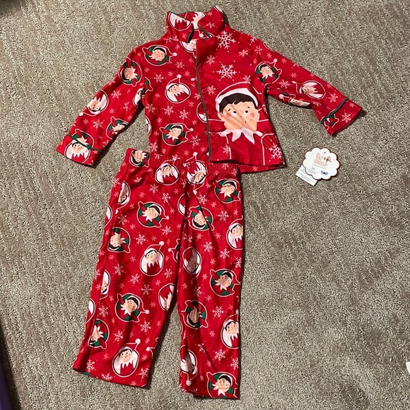 Elf on the Shelf Other - 🎄Little Girls Elf on the Shelf Pajama Set